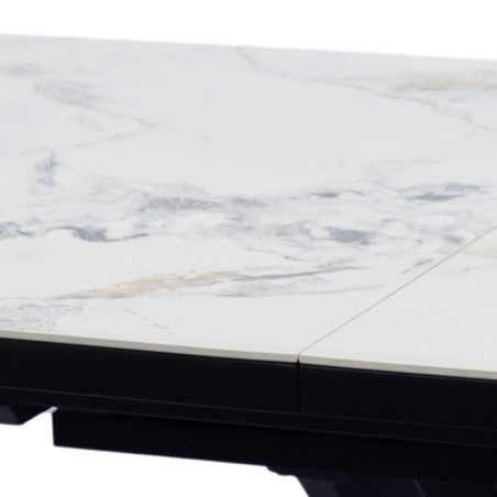 Table repas ELVIRA Jade blanche — miniature 1