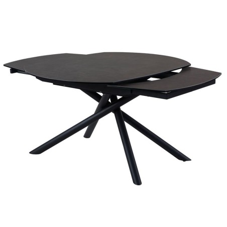 Table repas GLORIA finition Corten — miniature 4