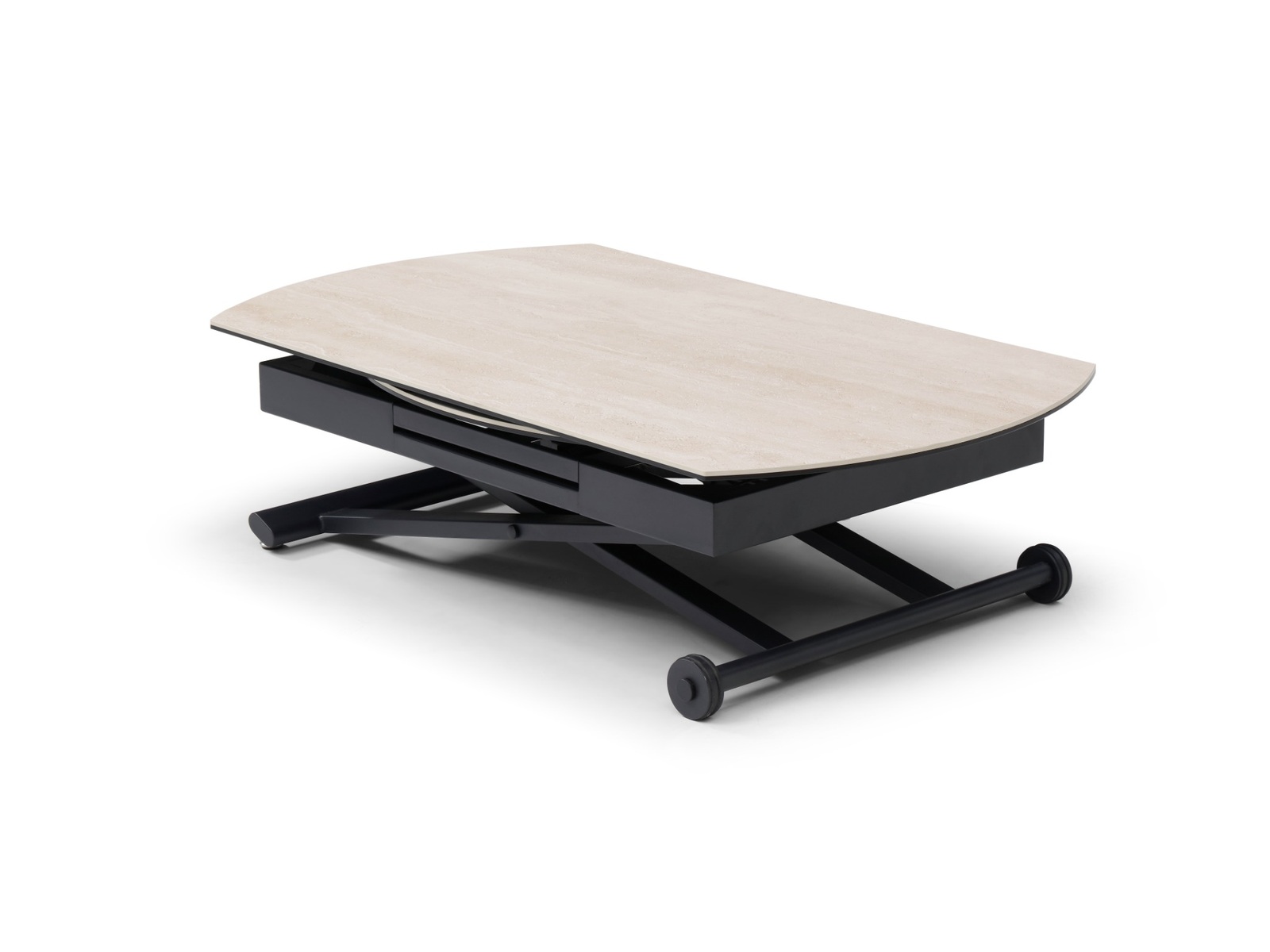 Table relevable STAND UP Travertin — miniature 3