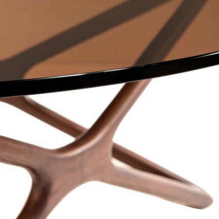 Table basse MELODIE Noyer — miniature 4