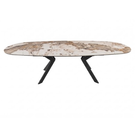 Table repas ovale OPHELIA céramique Patagonia — miniature 3