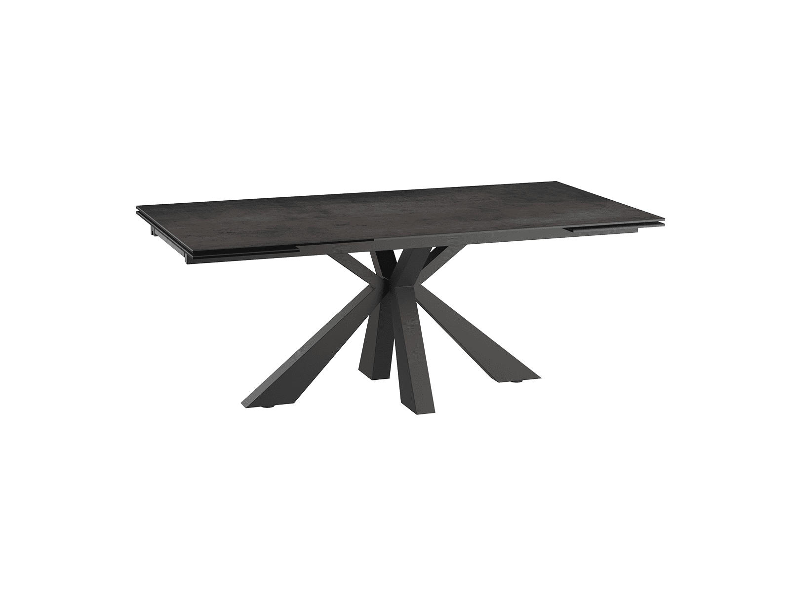 Table de repas OTTAWA extensible 190/270 Céramique Acier — miniature 3