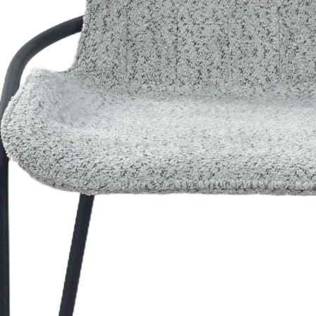 Lot de 2 chaises NATALIA Gris clair — miniature 4