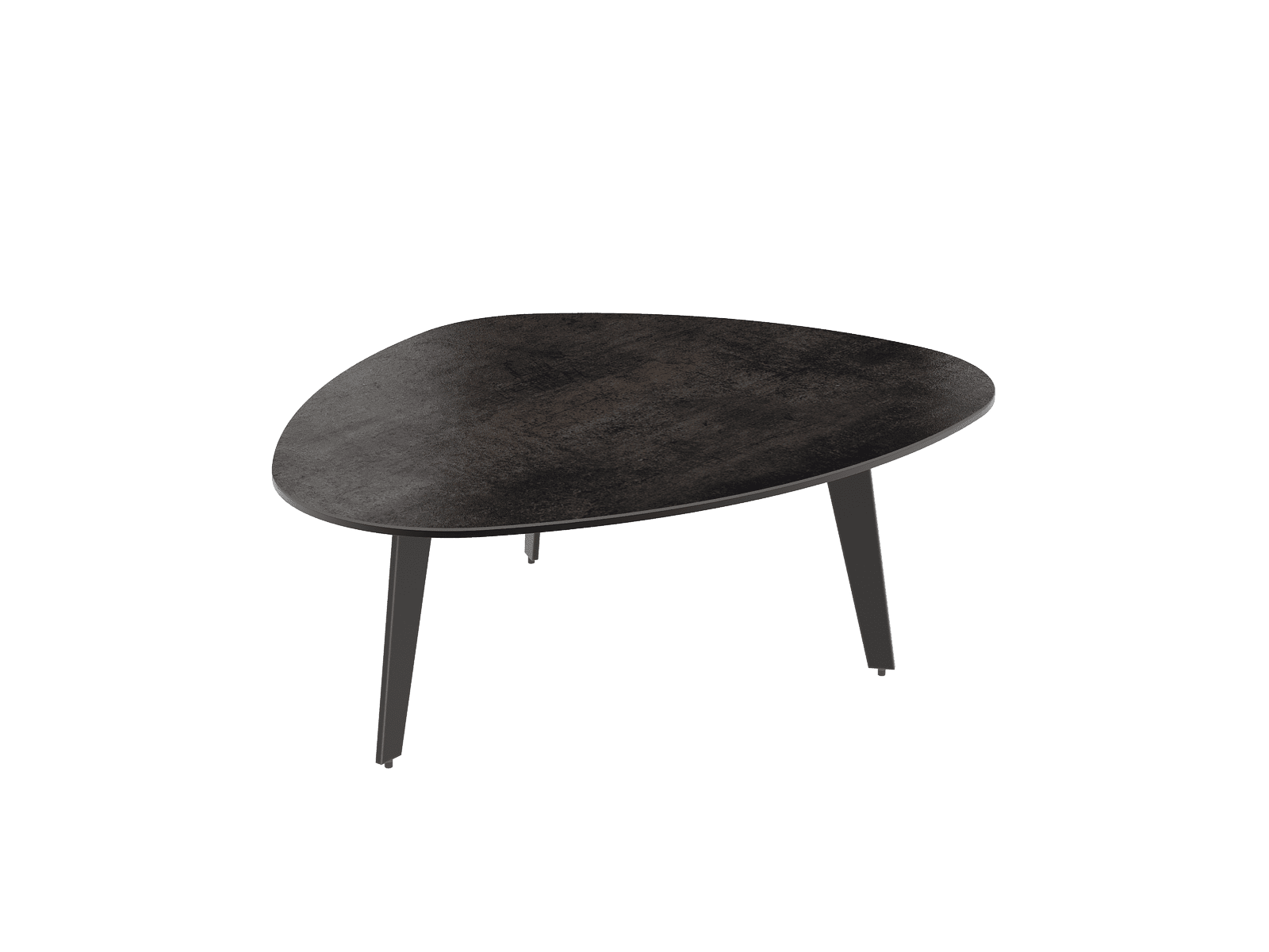 Table basse GALET Céramique Acier — miniature 3
