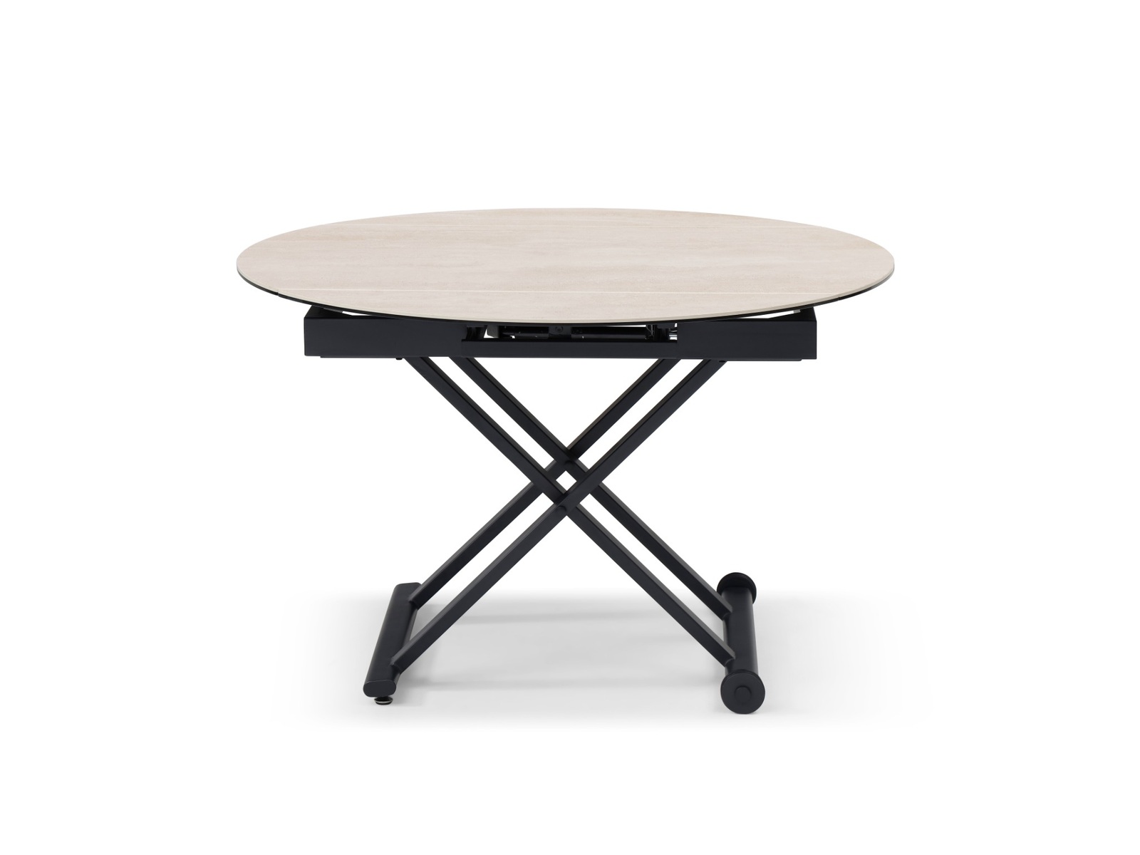 Table relevable STAND UP Travertin — miniature 2