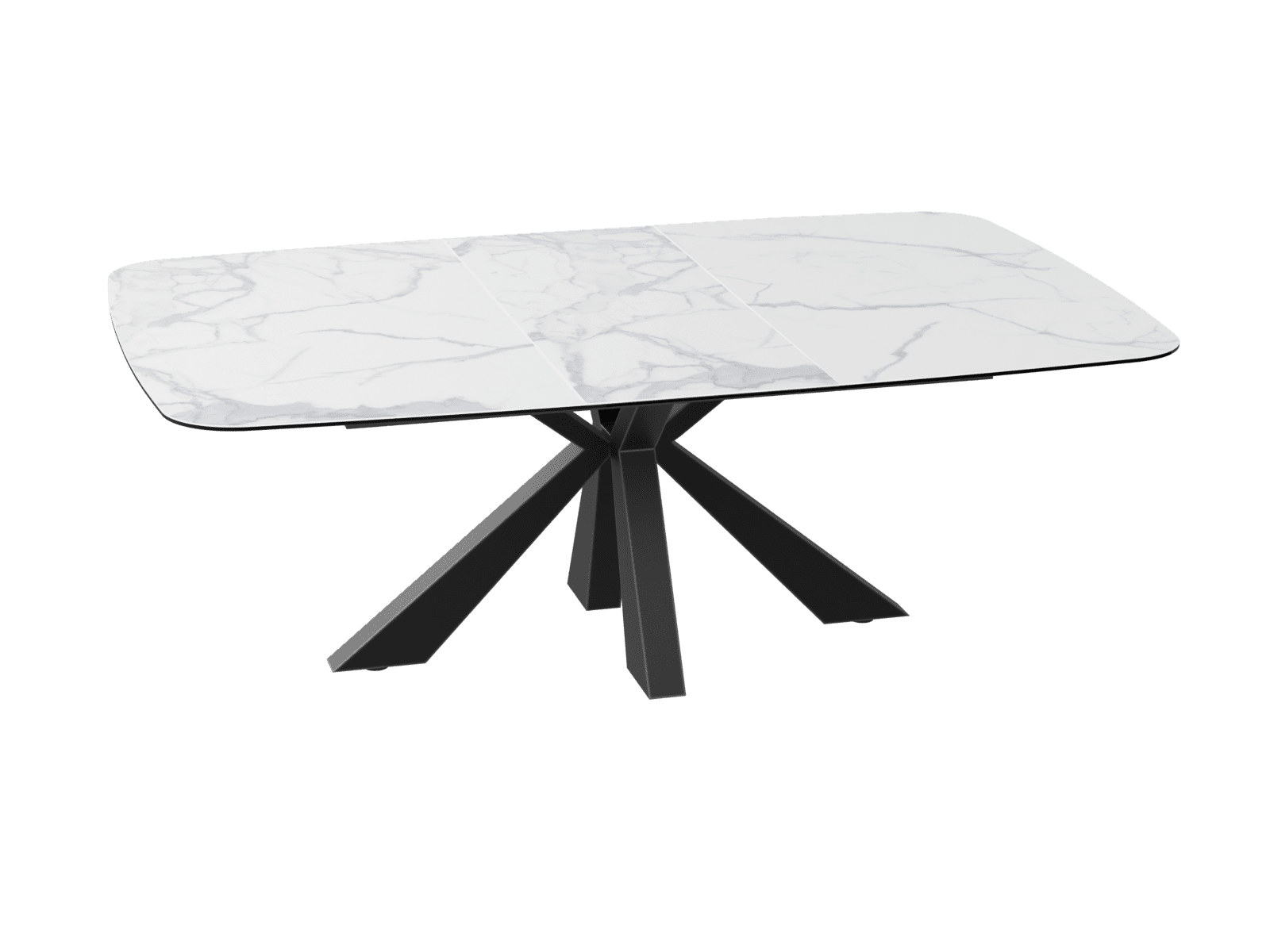 Table de repas RIO extensible 160/210 Céramique Marbre Mat — miniature 4