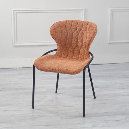 Lot de 2 chaises NATALIA Terracotta — miniature 2