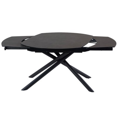 Table repas GLORIA finition Corten — miniature 2