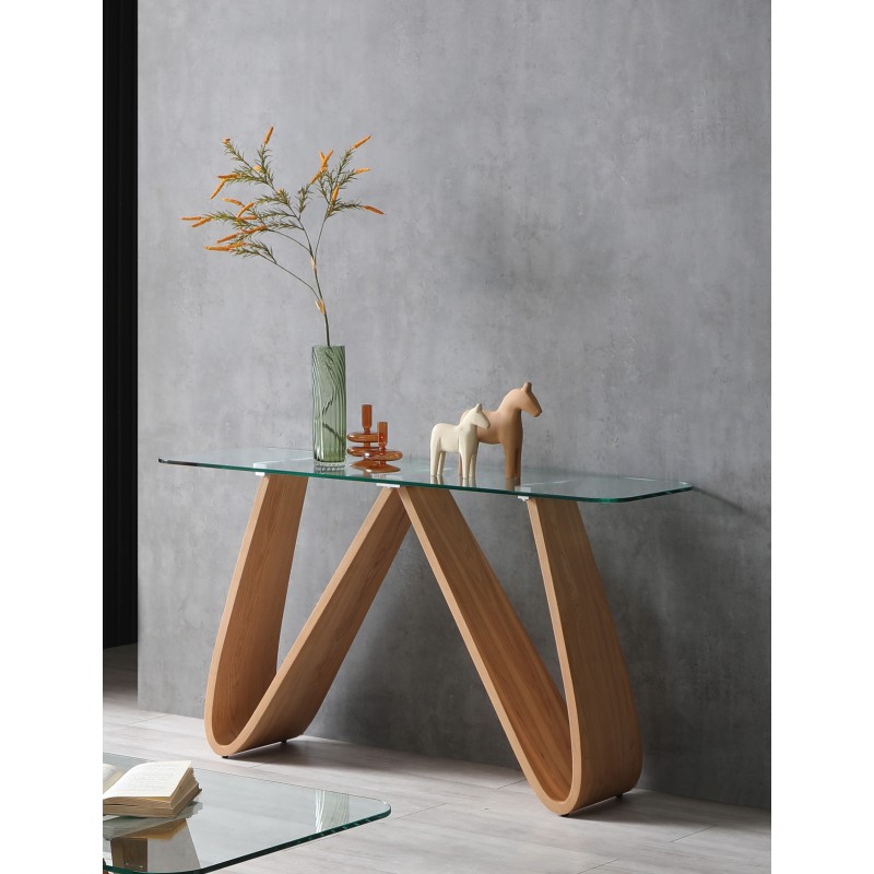 Console WENDY Hêtre