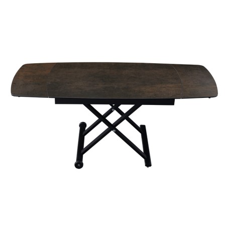 Table relevable MOOVIE finition Corten — miniature 2