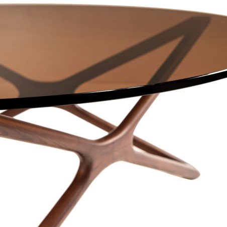 Table basse MELODIE Noyer — miniature 5