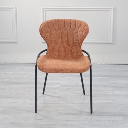 Lot de 2 chaises NATALIA Terracotta — miniature 1