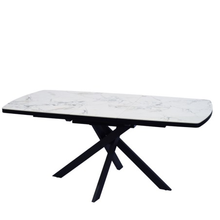 Table repas ELVIRA Jade blanche