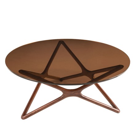 Table basse MELODIE Noyer — miniature 2