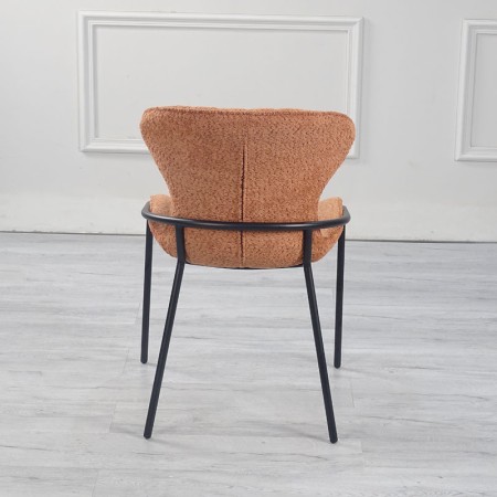 Lot de 2 chaises NATALIA Terracotta — miniature 3